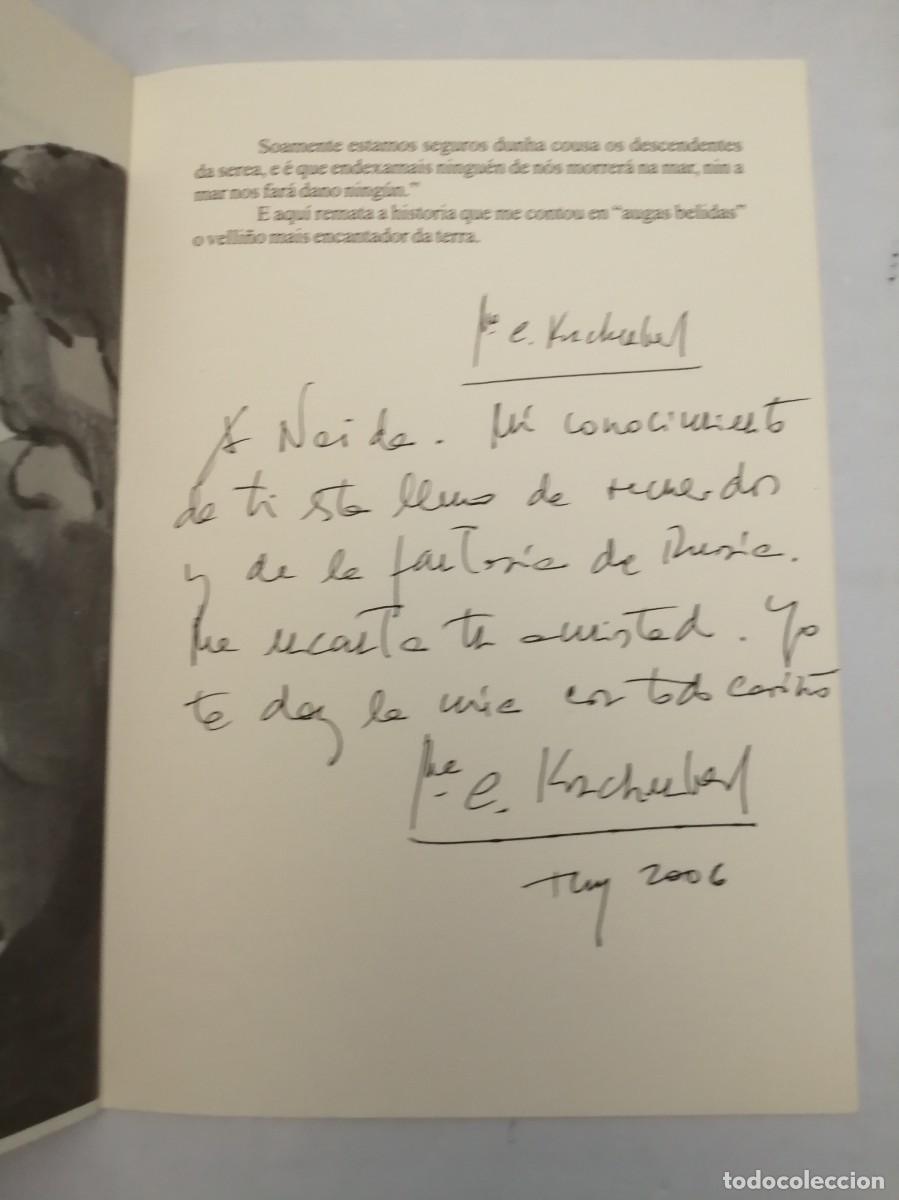 Libros de segunda mano: O Neto da Serea (Dedicatoria y firma aut&oacute;grafa de autora) - Foto 3