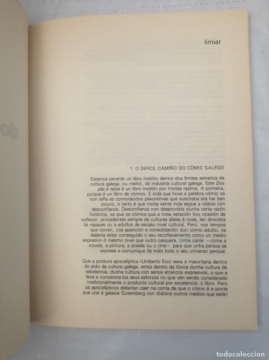 Libros de segunda mano: Dos P&eacute;s &aacute; Testa (Primera edici&oacute;n) - Foto 7