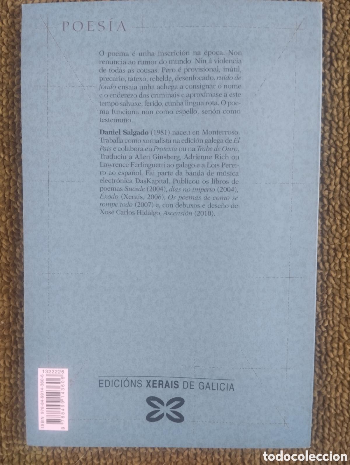Libros de segunda mano: ruido de fondo, Daniel Salgado - Foto 2