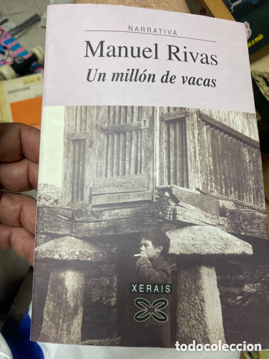 Libros de segunda mano: Un mill&oacute;n de vacas Libro de Manuel Rivas - Foto 1