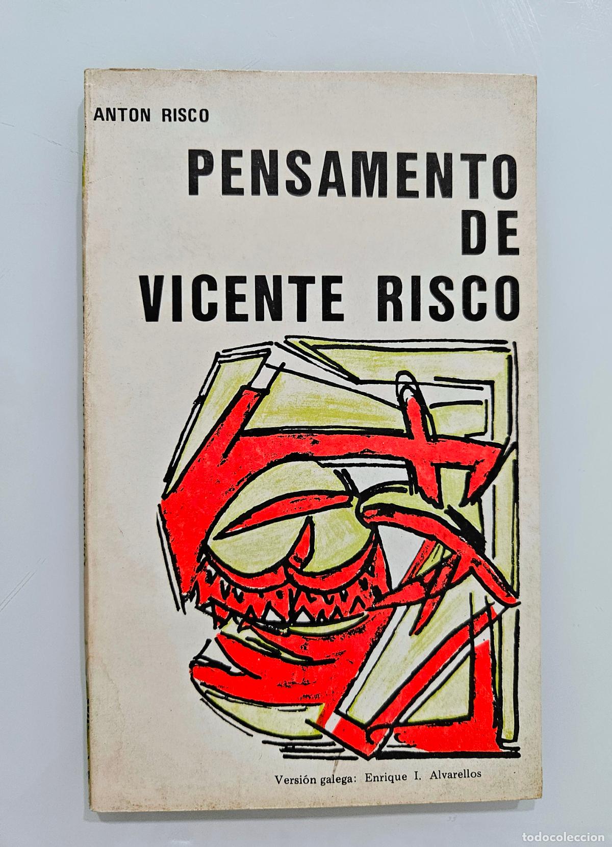 Libros de segunda mano: Pensamento de Vicente Risco / Ant&oacute;n Risco / Editorial Alvarellos, 1978 - Foto 2