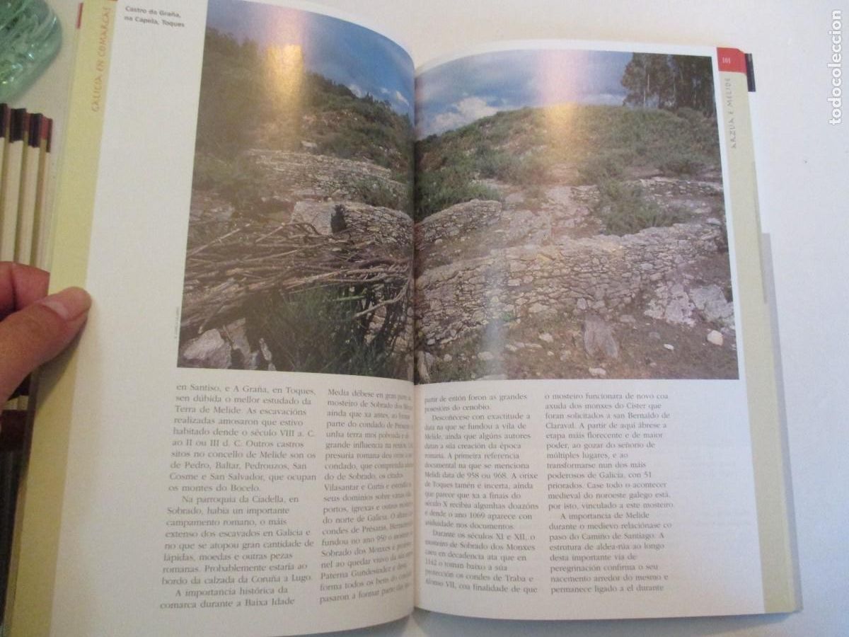 Libros de segunda mano: GALICIA EN COMARCAS Arz&uacute;a e Melide W30518 - Foto 2