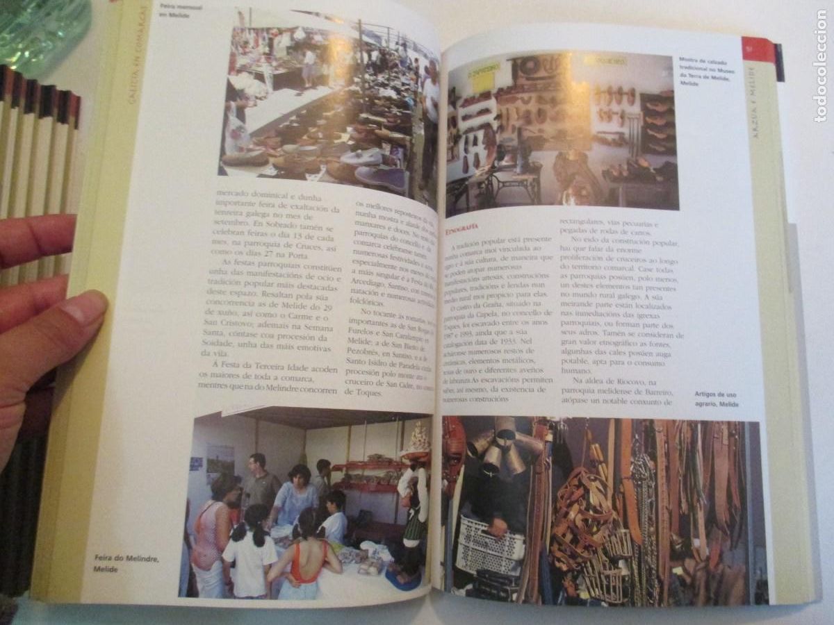 Libros de segunda mano: GALICIA EN COMARCAS Arz&uacute;a e Melide W30518 - Foto 3