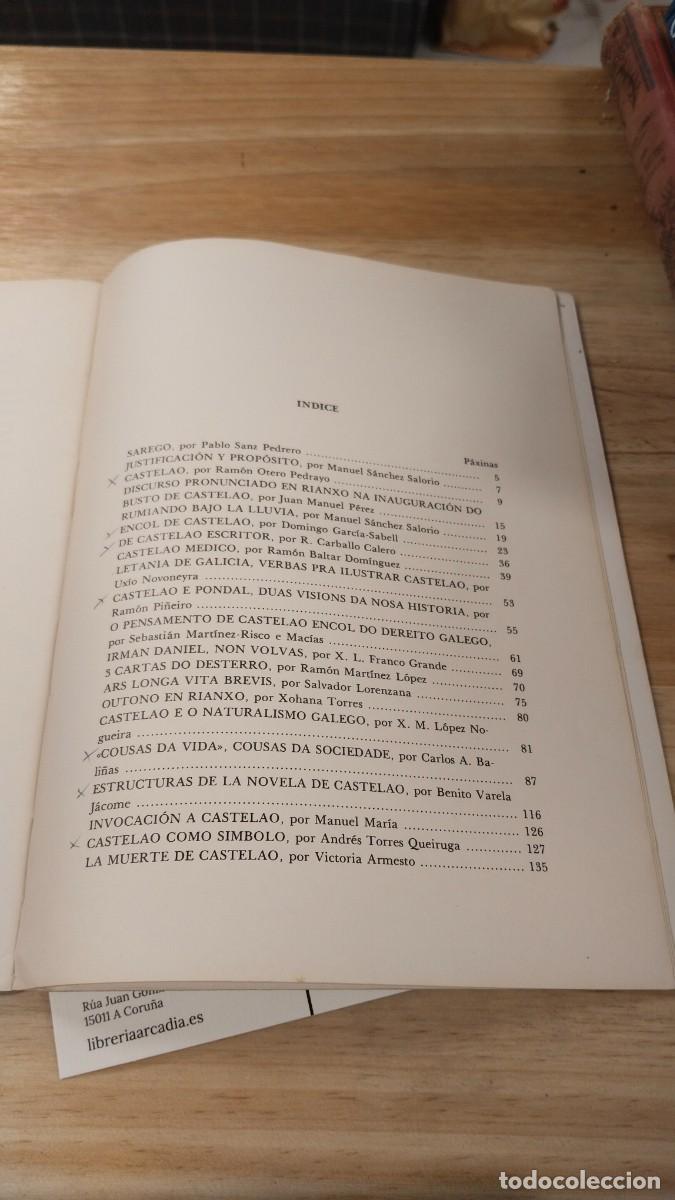 Libros de segunda mano: Homenaxe a Castelao - VV. AA. - Foto 12