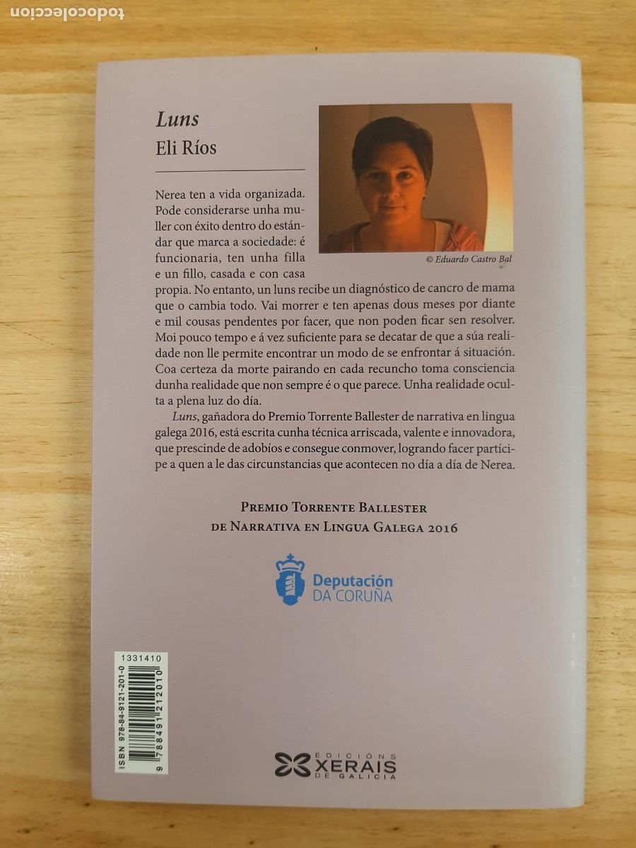 Libros de segunda mano: Luns - Eli R&iacute;os - Xerais - 2017 - Foto 2