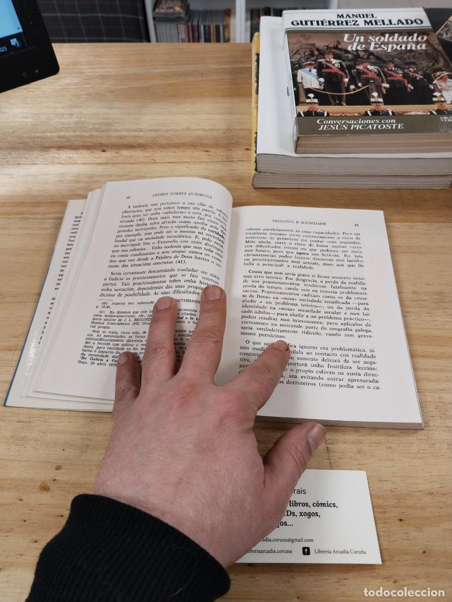 Libros de segunda mano: Teolox&iacute;a e Sociedade - Andr&eacute;s Torres Queiruga - Foto 6