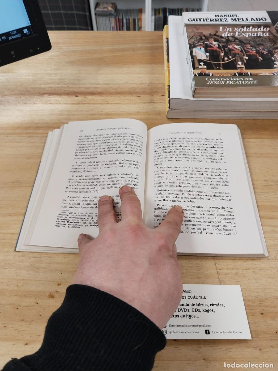 Libros de segunda mano: Teolox&iacute;a e Sociedade - Andr&eacute;s Torres Queiruga - Foto 8
