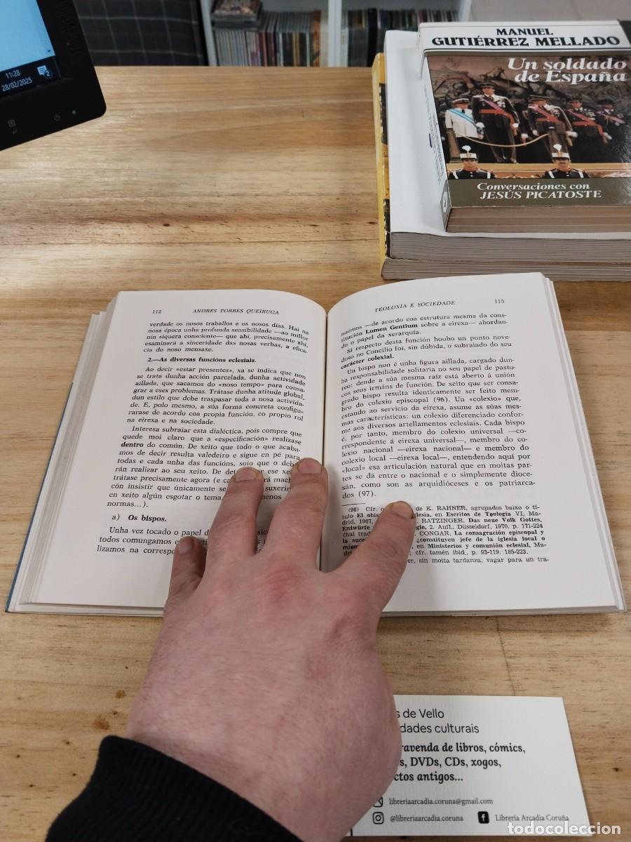 Libros de segunda mano: Teolox&iacute;a e Sociedade - Andr&eacute;s Torres Queiruga - Foto 10