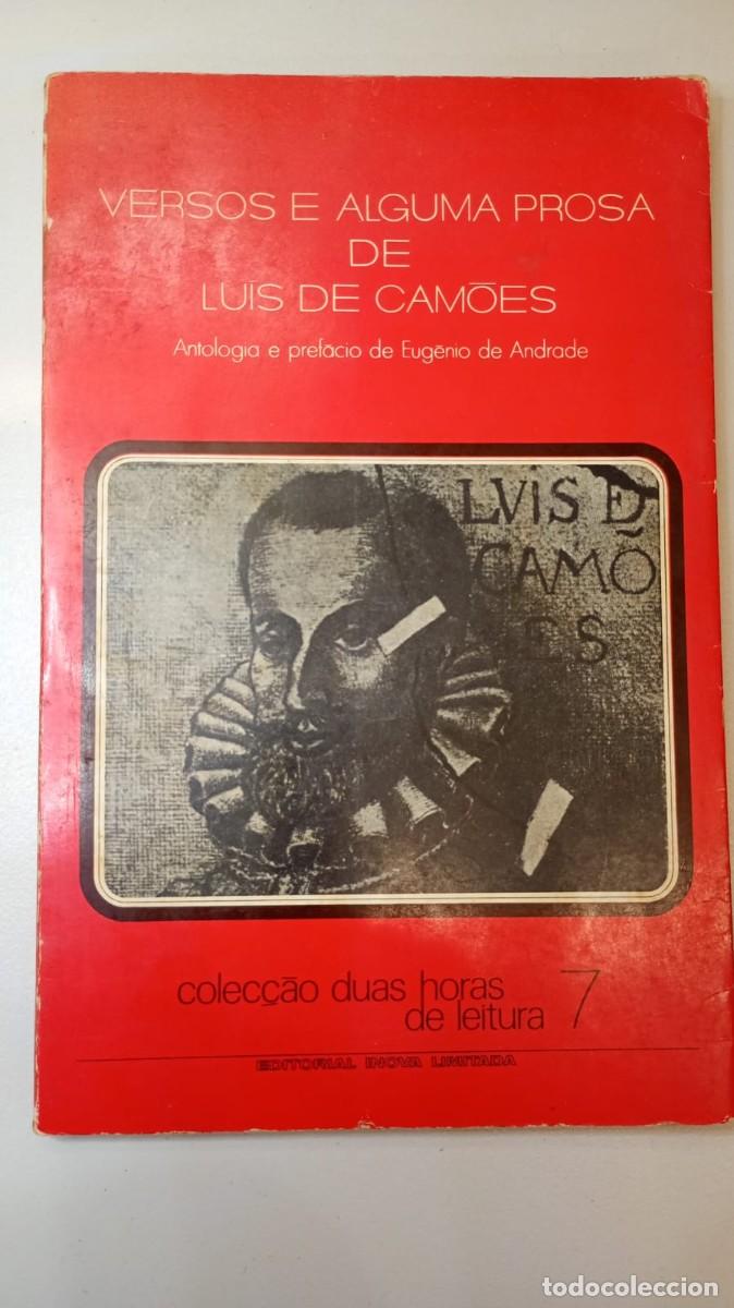 Libros de segunda mano: Versos e alguma prosa de Luis de Camoes (Portugu&eacute;s) (1972) - Foto 1