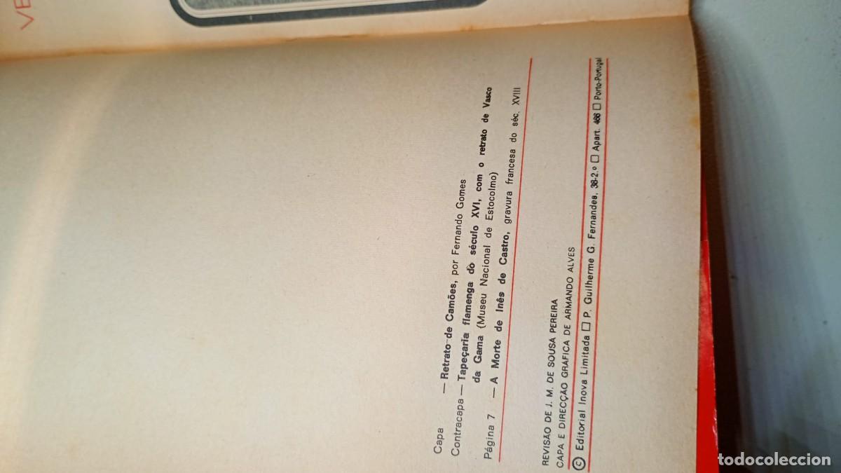 Libros de segunda mano: Versos e alguma prosa de Luis de Camoes (Portugu&eacute;s) (1972) - Foto 3