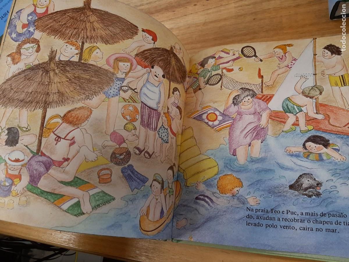 Libros de segunda mano: Teo e o seu can - Violeta Denou - Timun Mas - Foto 8