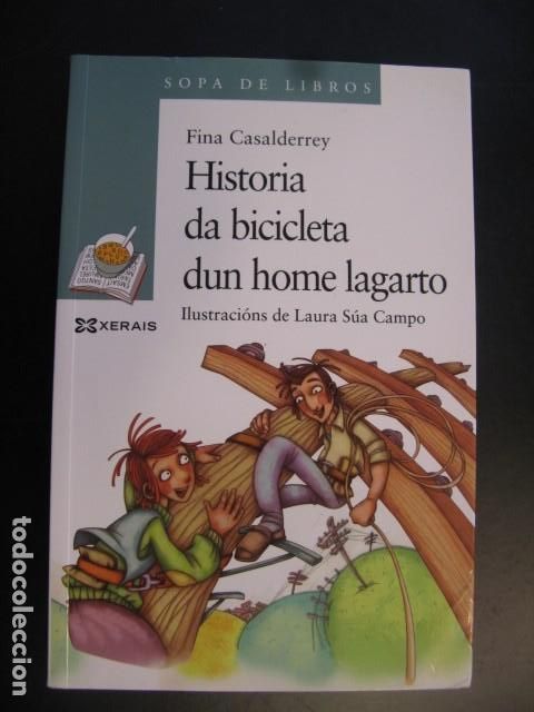 Libri di seconda mano: HISTORIA DA BICICLETA DUN HOME LAGARTO - FINA CASALDERREY