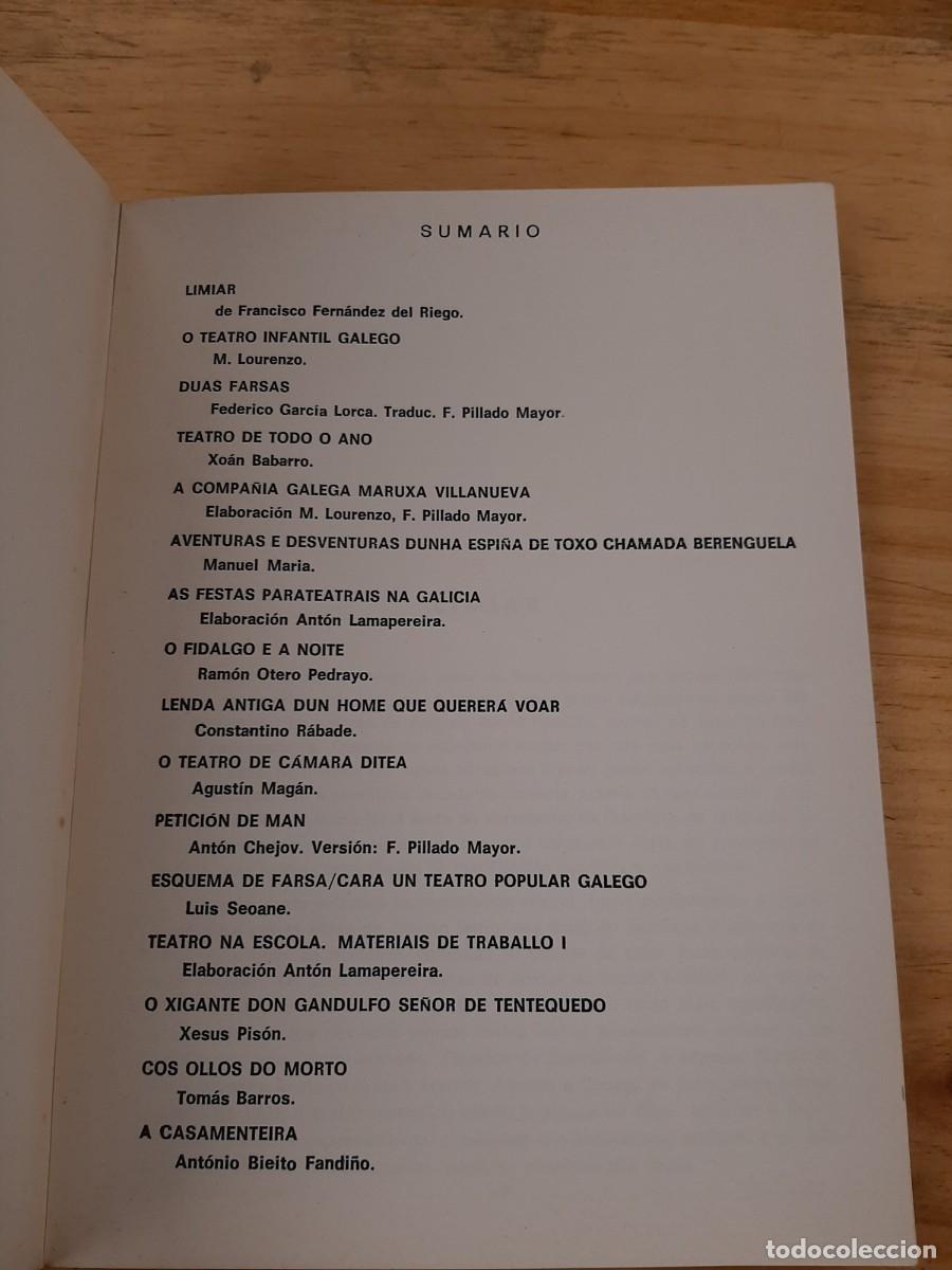 Libros de segunda mano: Cuadernos da Escola Dram&aacute;tica Galega - Volume 1 (1-15) - Foto 6