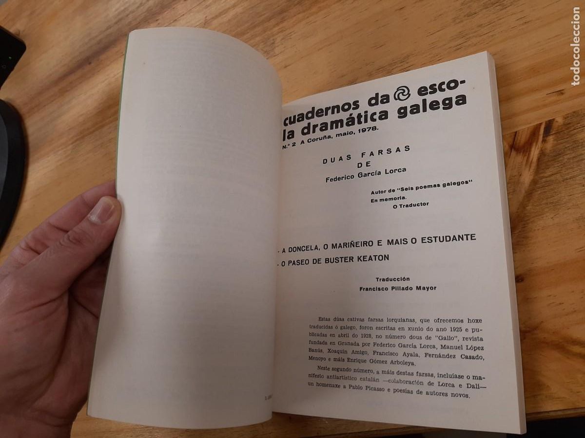 Libros de segunda mano: Cuadernos da Escola Dram&aacute;tica Galega - Volume 1 (1-15) - Foto 13