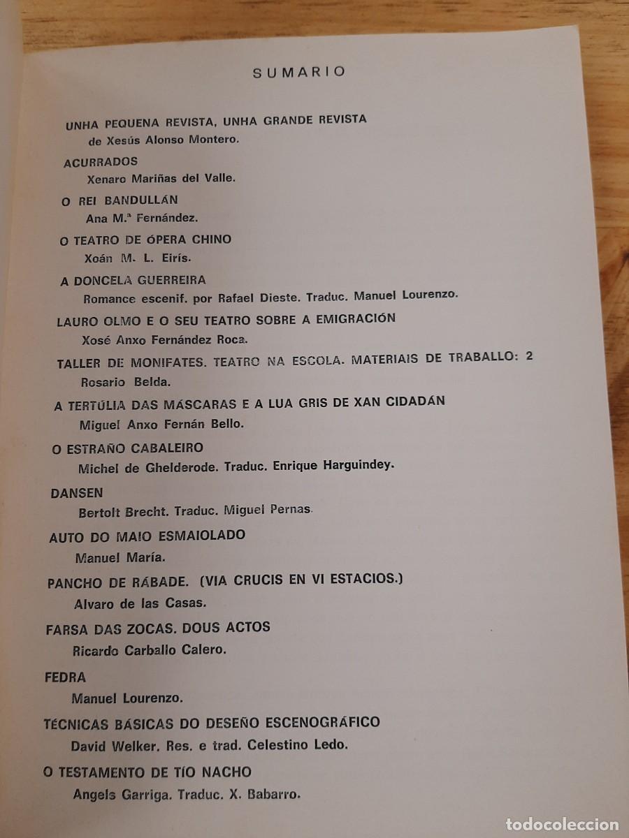Libros de segunda mano: Cuadernos da Escola Dram&aacute;tica Galega - Volume 2 (16-30) - Foto 6