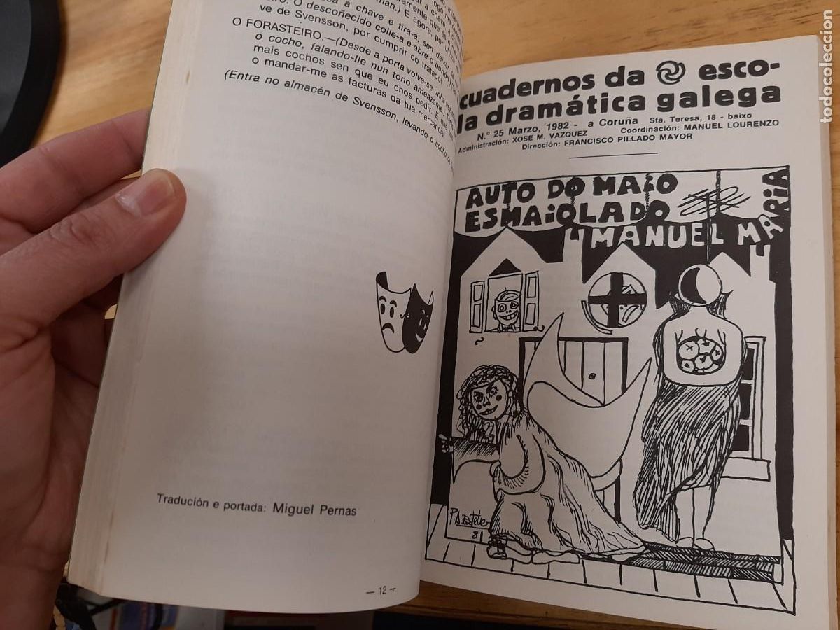Libros de segunda mano: Cuadernos da Escola Dram&aacute;tica Galega - Volume 2 (16-30) - Foto 10