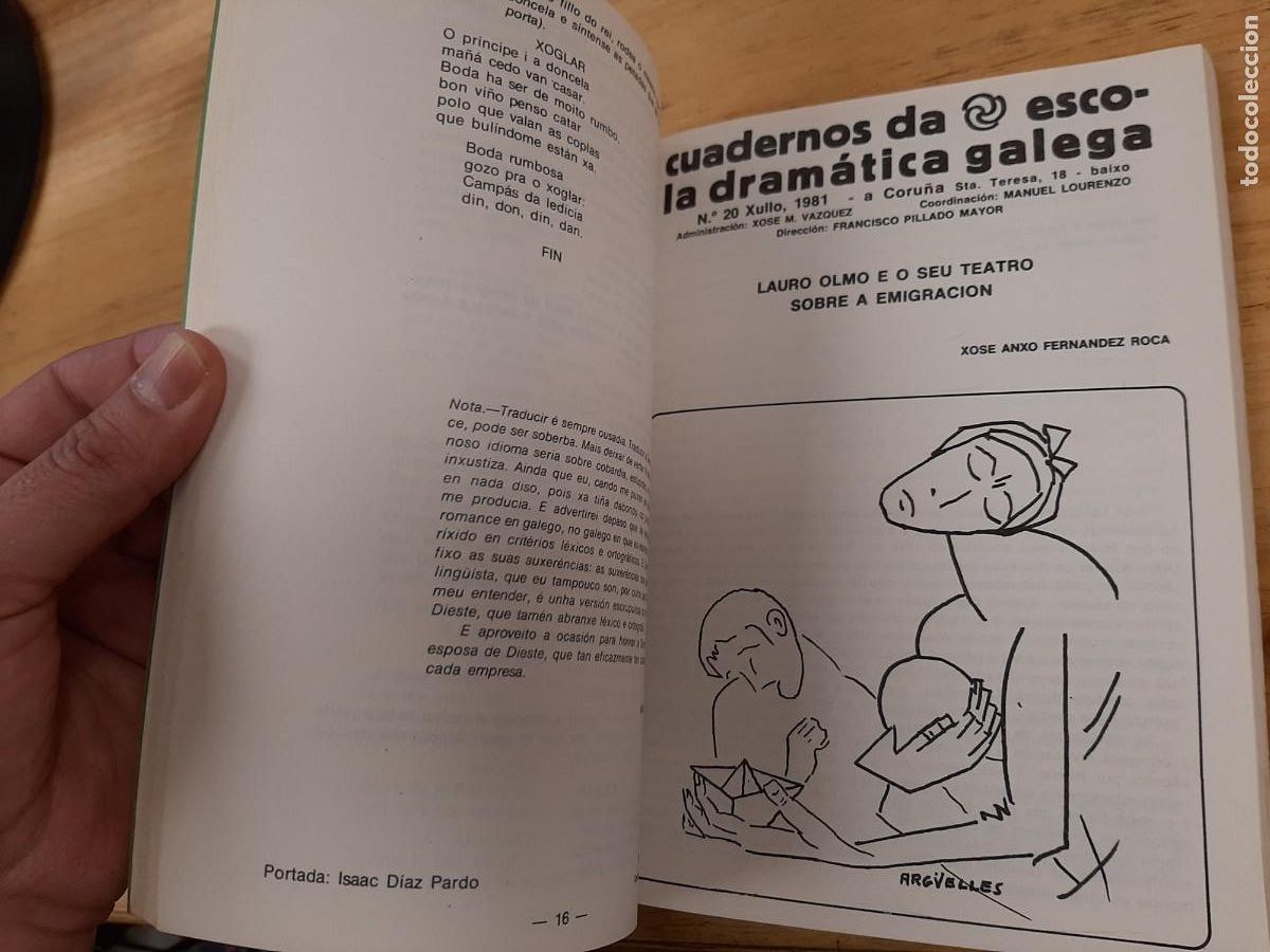Libros de segunda mano: Cuadernos da Escola Dram&aacute;tica Galega - Volume 2 (16-30) - Foto 12