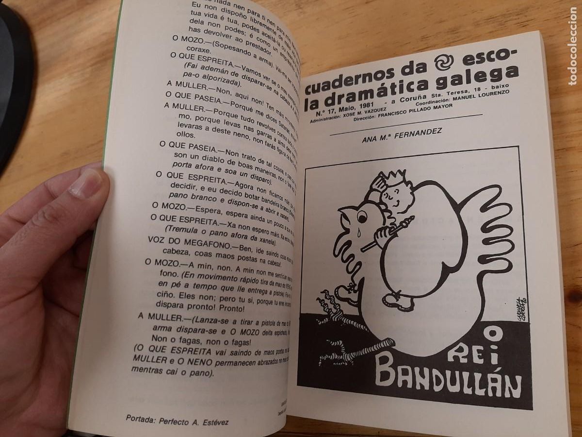 Libros de segunda mano: Cuadernos da Escola Dram&aacute;tica Galega - Volume 2 (16-30) - Foto 13