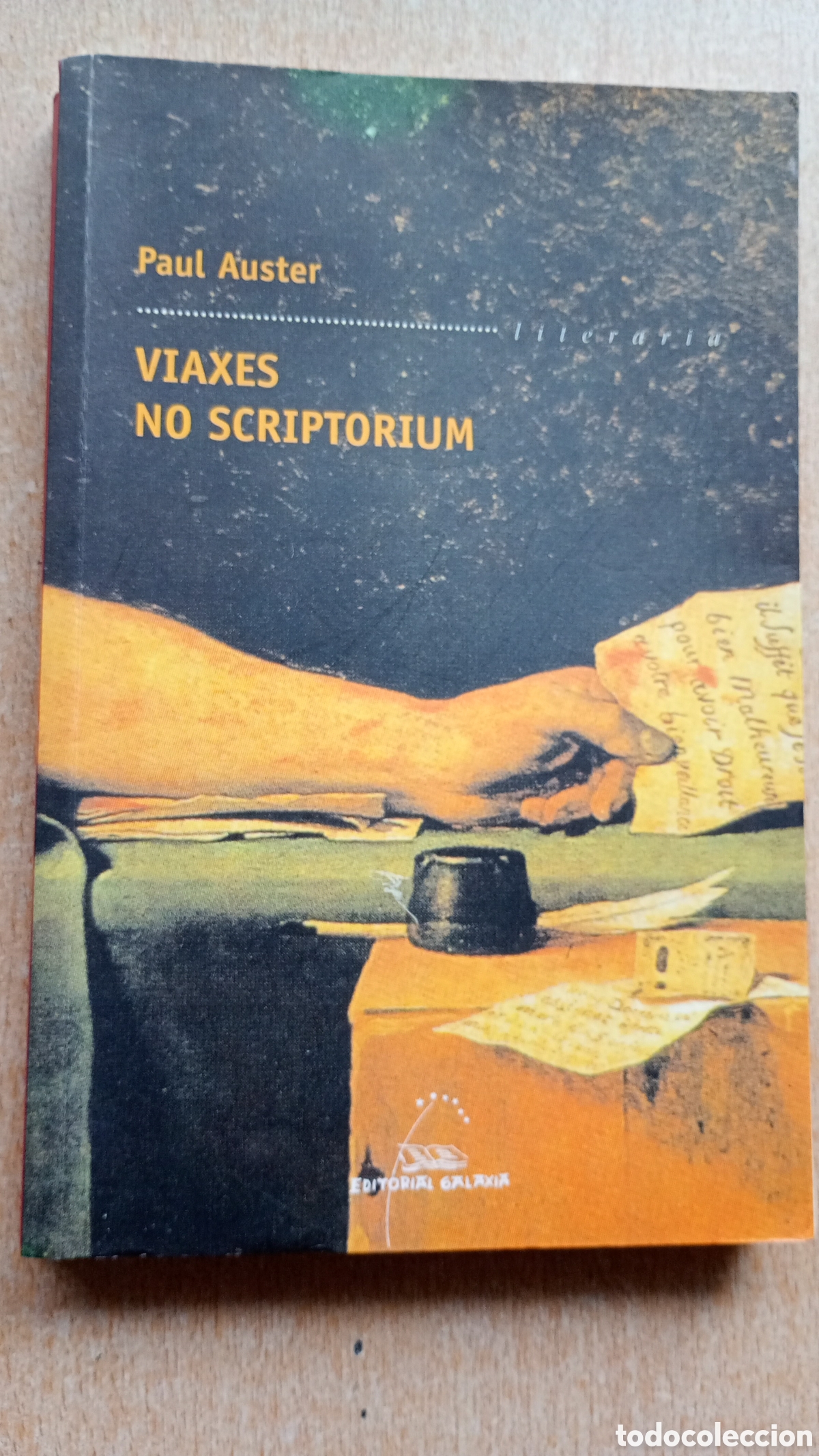 Libros de segunda mano: Paul Auster: viaxes no scriptorium. Galaxia, 2007 - Foto 1