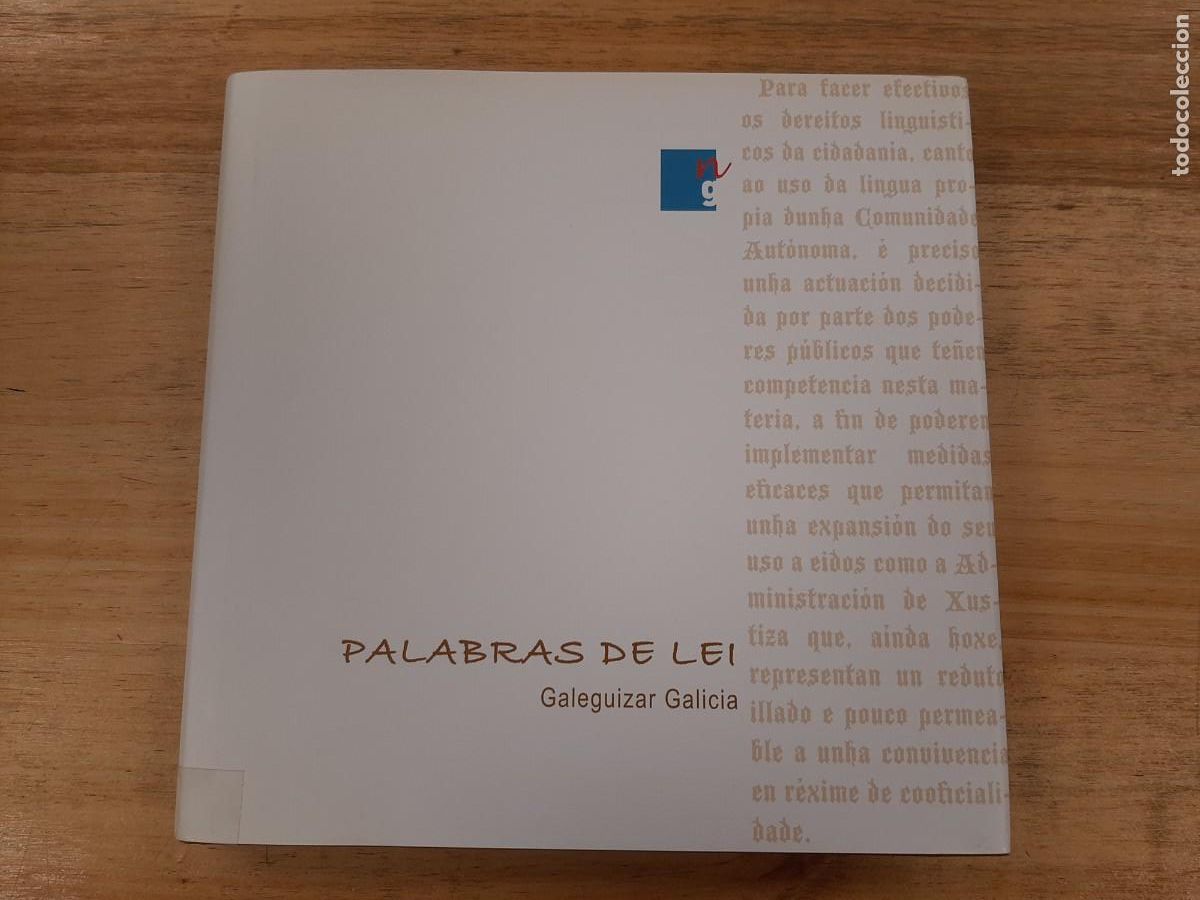Libros de segunda mano: Palabras de lei. Galeguizar Galicia - (AFNLG) 2005