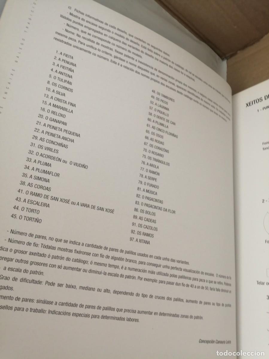 Libros de segunda mano: Cat&aacute;logo de Encaixe Galego Tradicional - Foto 11