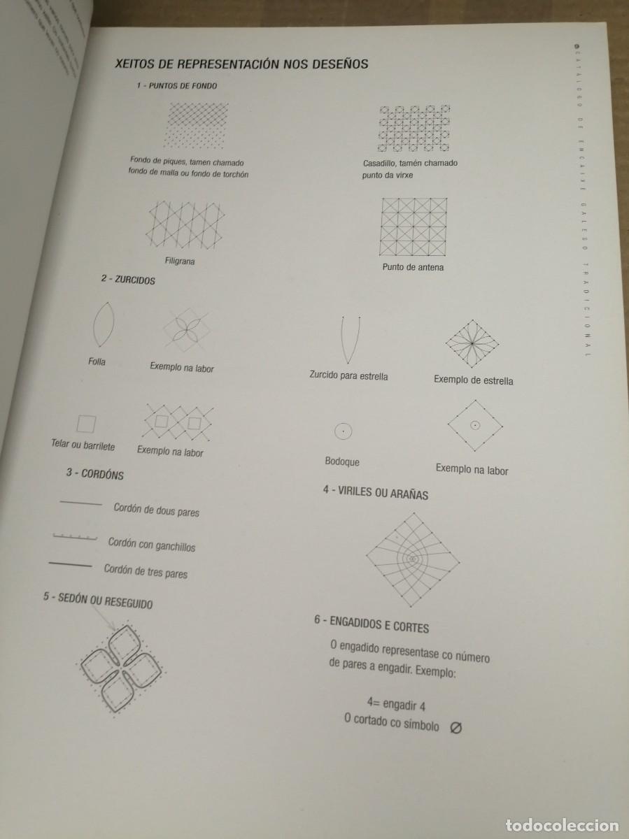 Libros de segunda mano: Cat&aacute;logo de Encaixe Galego Tradicional - Foto 12