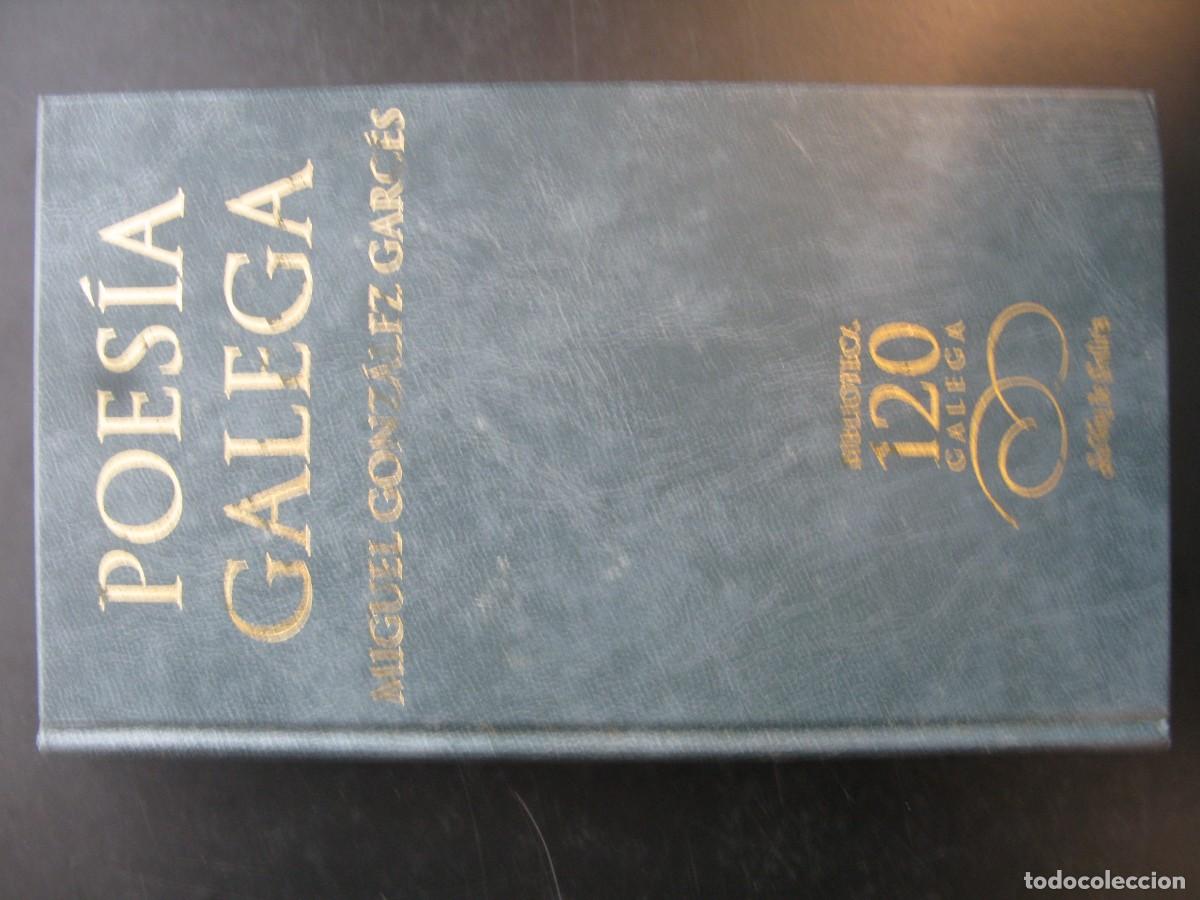 Libros de segunda mano: POESIA GALEGA/MIGUEL GONZ&Aacute;LEZ GARCES/BIBLIOTECA GALEGA