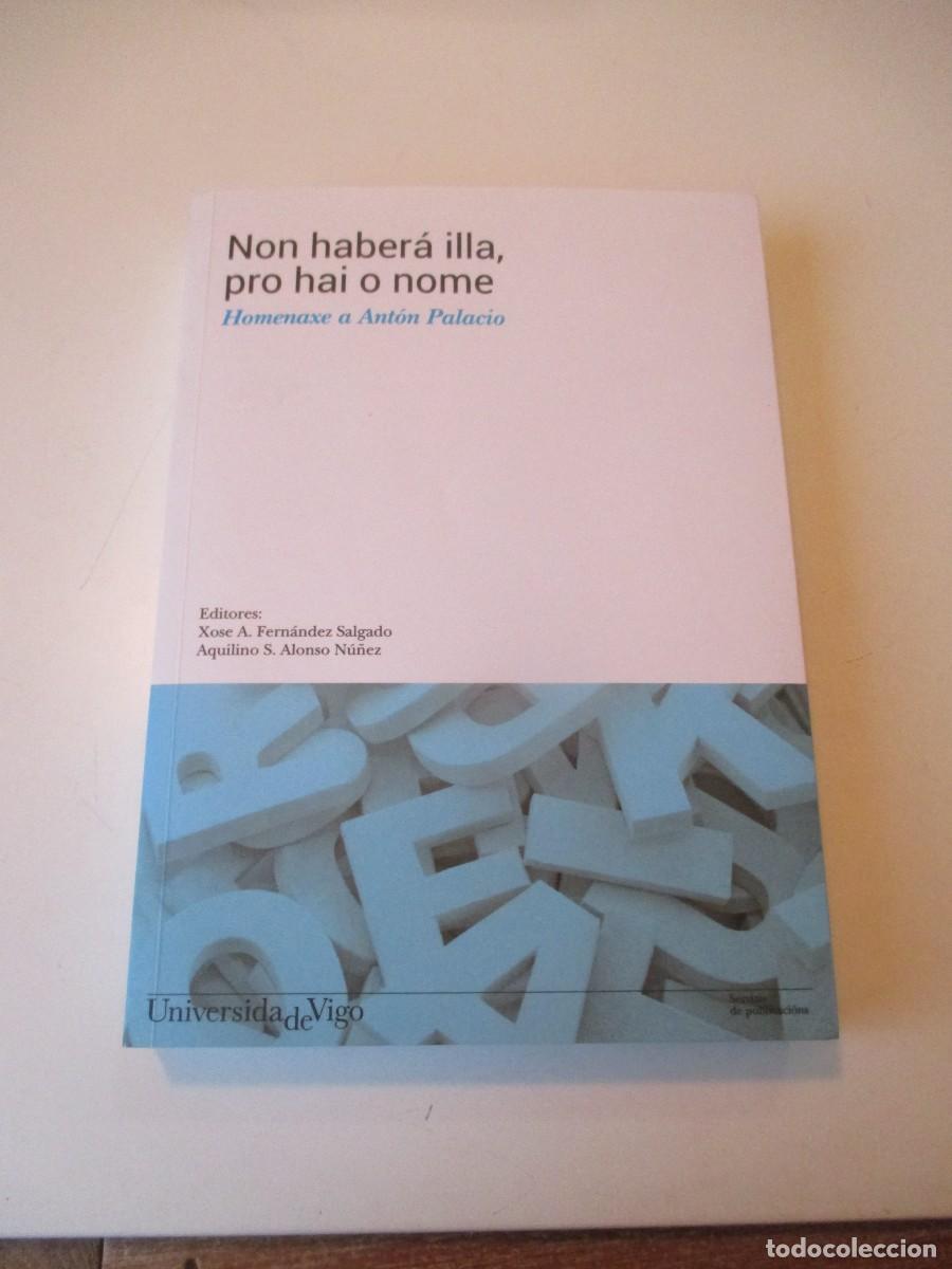 Libros de segunda mano: Non haber&aacute; illa, pro hai o nome. Homenaxe a Ant&oacute;n Palacio (gallego) W39893
