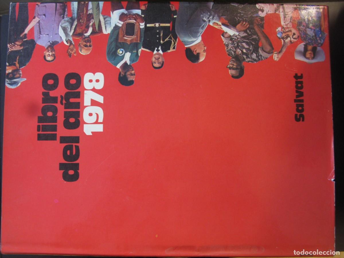 Libros de segunda mano: LIBRO DEL A&Ntilde;O 1978-Editorial SALVAT-Tapa Dura- medidas 24*30*2 cms.