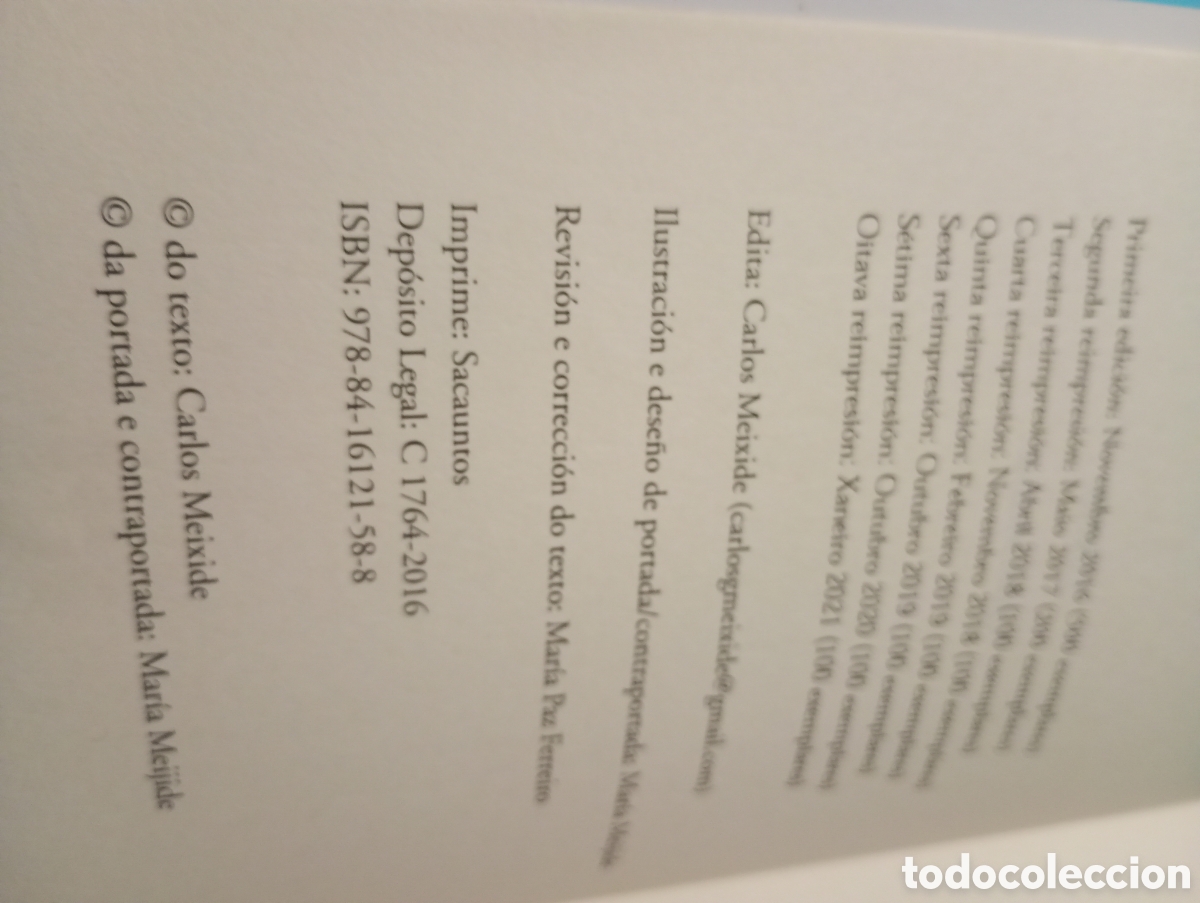 Libros de segunda mano: Carlos Meixide: Cans, 2016 - Foto 4