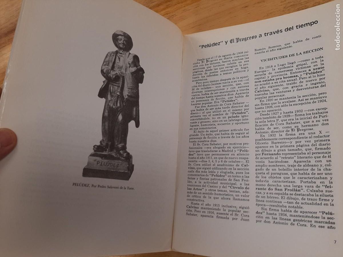 Libros de segunda mano: &rdquo;...e Pel&uacute;dez dixo&rdquo; - Xos&eacute; Trapero Pardo - El Progreso, 1983 - Foto 13