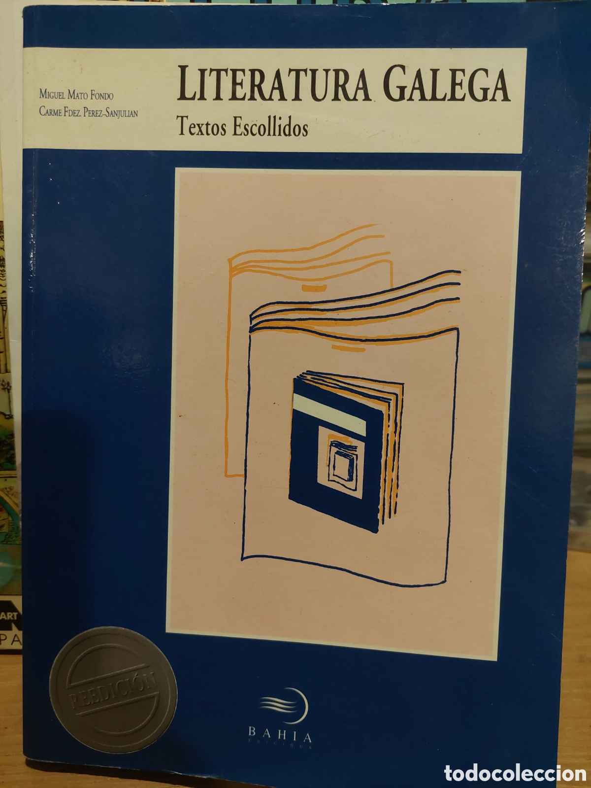 Libros de segunda mano: LITERATURA GALEGA TEXTOS ESCOLLIDOS MIGUEL MATO FONDO,CARNEN FERN&Aacute;NDEZ P&Eacute;REZ, SANJUAN EDITORIAL