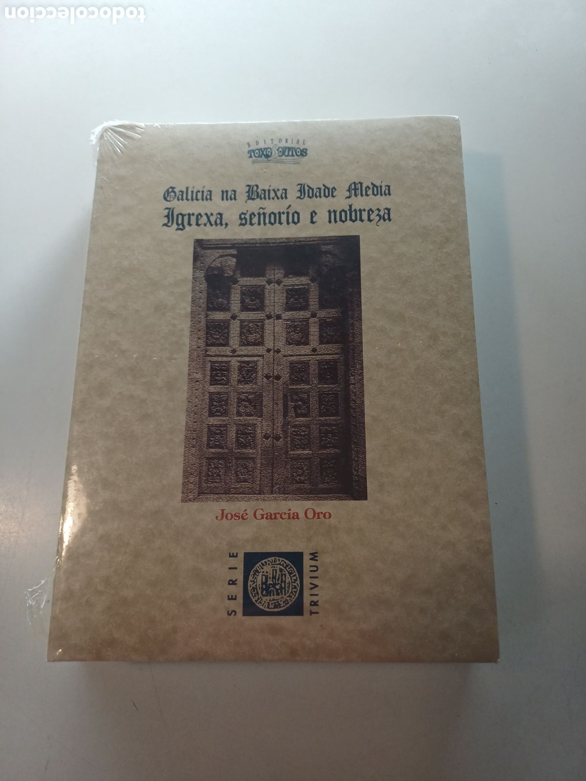 Libros de segunda mano: Galicia na Baixa Idade Media Igrexa se&ntilde;or&iacute;o e nobleza Jos&eacute; Garc&iacute;a Oro PRECINTADO en GALEGO