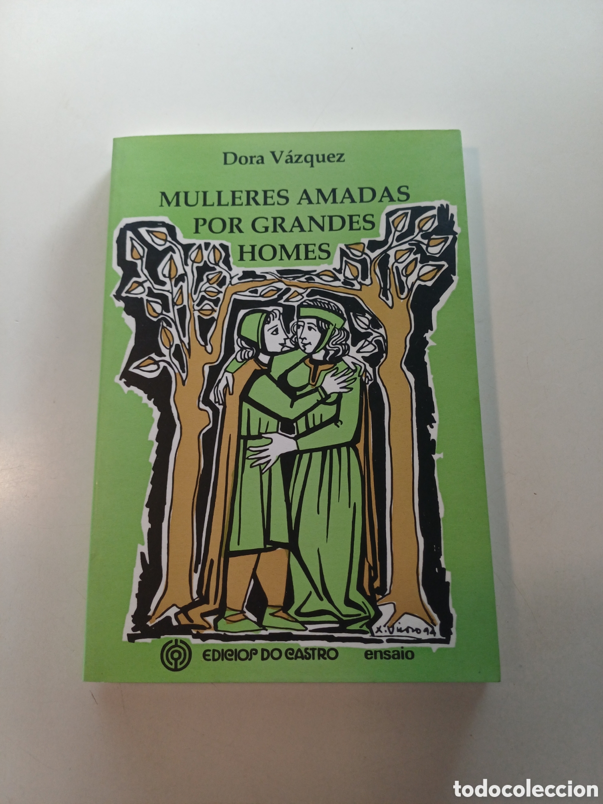 Libros de segunda mano: Mulleres amadas por grandes homes 1994 Dora V&aacute;zquez ensaio GALEGO Edici&oacute;ns do Castro