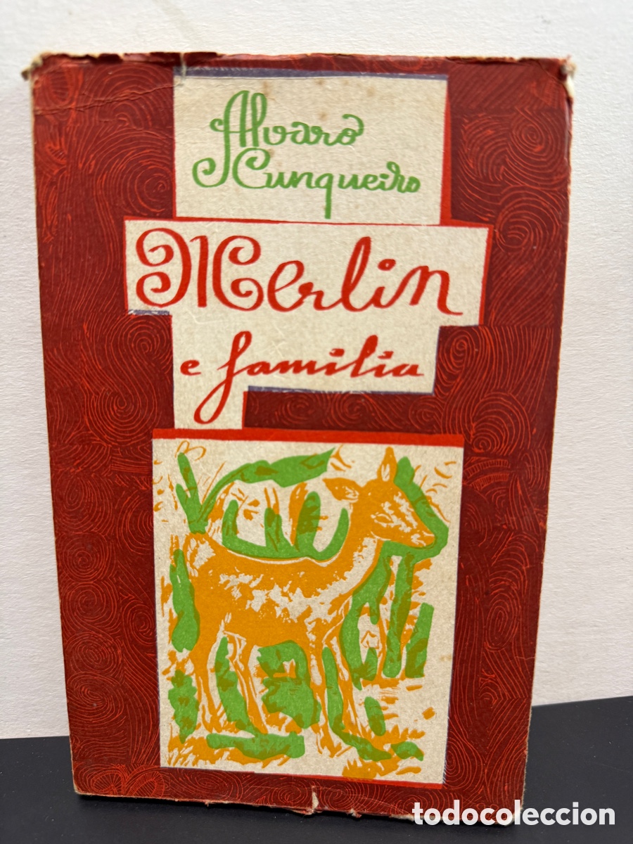 Libros de segunda mano: Alvaro Cunqueiro - Merlin e Familia (Galaxia, 1968)