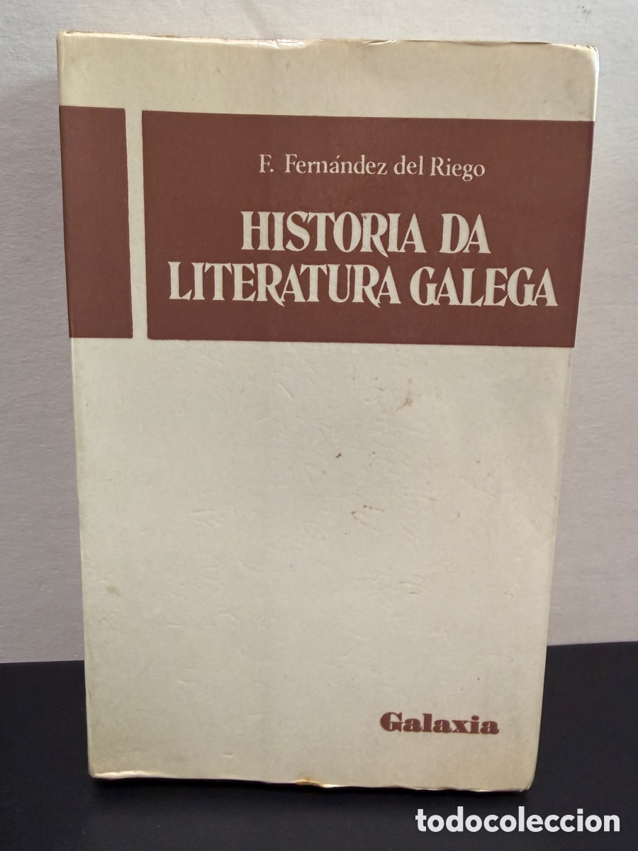 Libros de segunda mano: Historia da Literatura Galega - F. Fern&aacute;ndez del Riego (Galaxia, 1971)