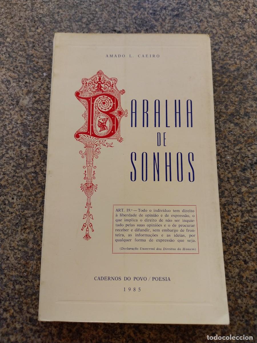 Libros de segunda mano: BARALHA DE SONHOS -- AMADO CAEIRO -- CADERNOS DO POVO. POESIA - 1985 -- PORTUGUES --