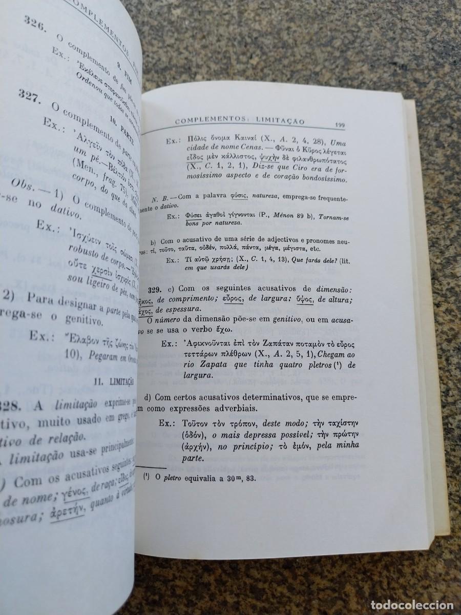 Libros de segunda mano: GRAMATICA GREGA -- FREIRE -- FACULDADE DE FILOSOFIA. BRAGA -- - Foto 2