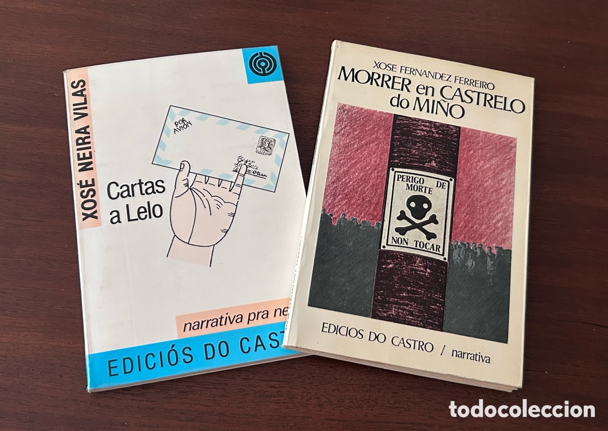 Libros de segunda mano: LOTE EDICI&Oacute;S DO CASTRO. MORRER EN CASTRELO DO MI&Ntilde;O. FERN&Aacute;NDEZ FERREIRO. CARTAS A LELO. NEIRA VILAS