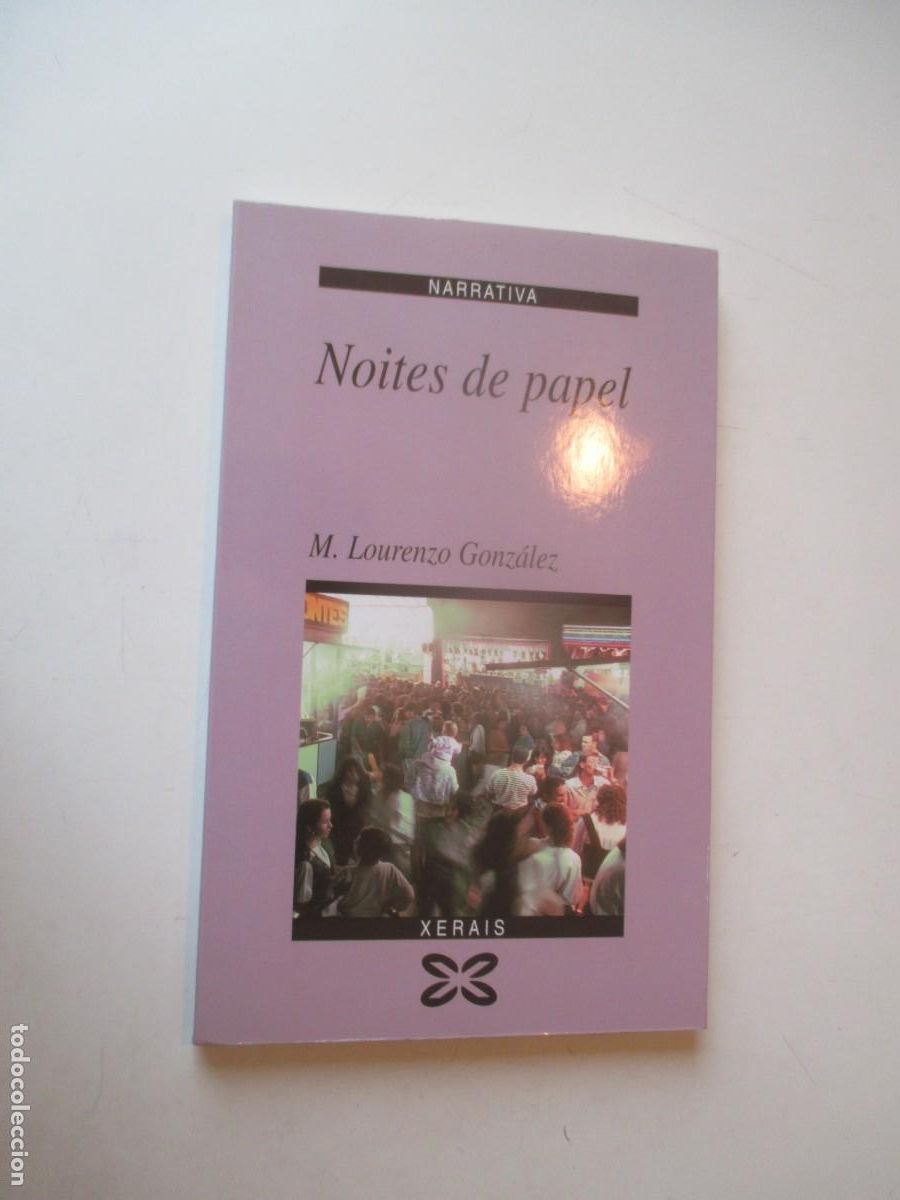 Libros de segunda mano: M. LOURENZO GONZ&Aacute;LEZ Noites de papel (gallego) W40803
