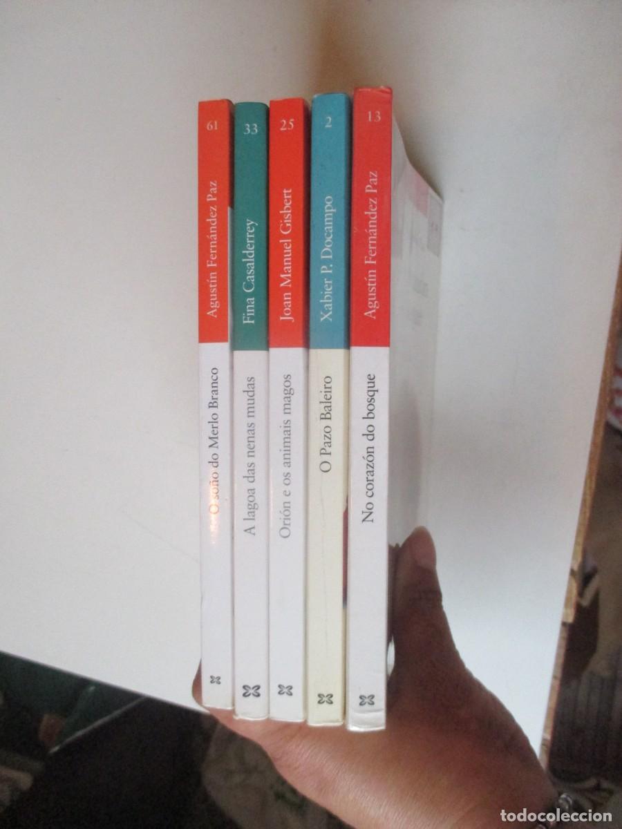 Libros de segunda mano: Colecci&oacute;n Sopa de libros (5 t&iacute;tulos en gallego, ver fotos) W40815