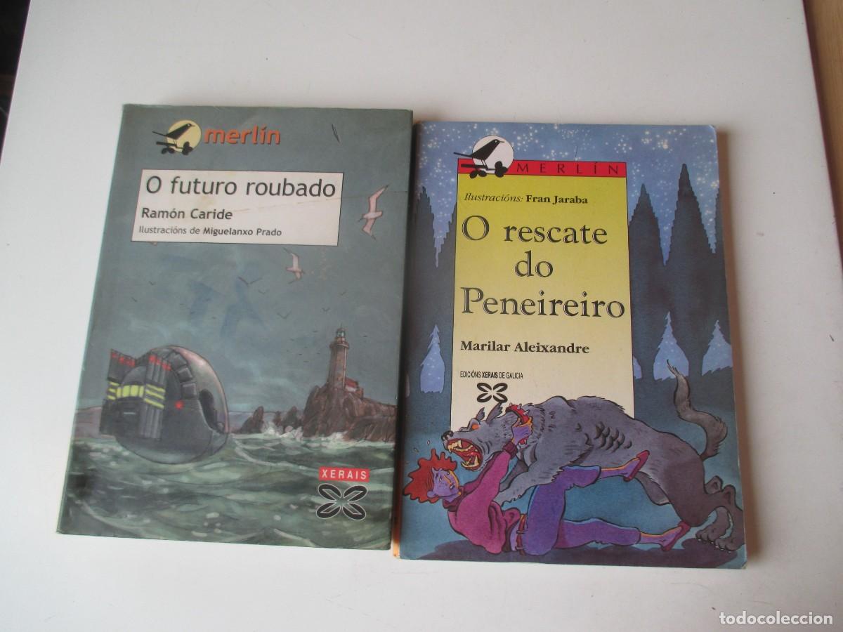 Libros de segunda mano: Colecci&oacute;n Merl&iacute;n (13, t&iacute;tulos diferentes, ver fotos)(gallego) W40819