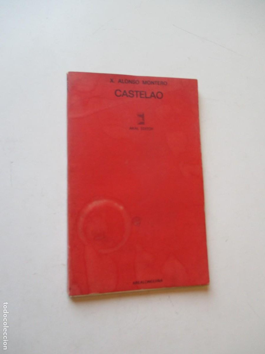 Libros de segunda mano: X. ALFONSO MONTERO Castelao (gallego) W40858