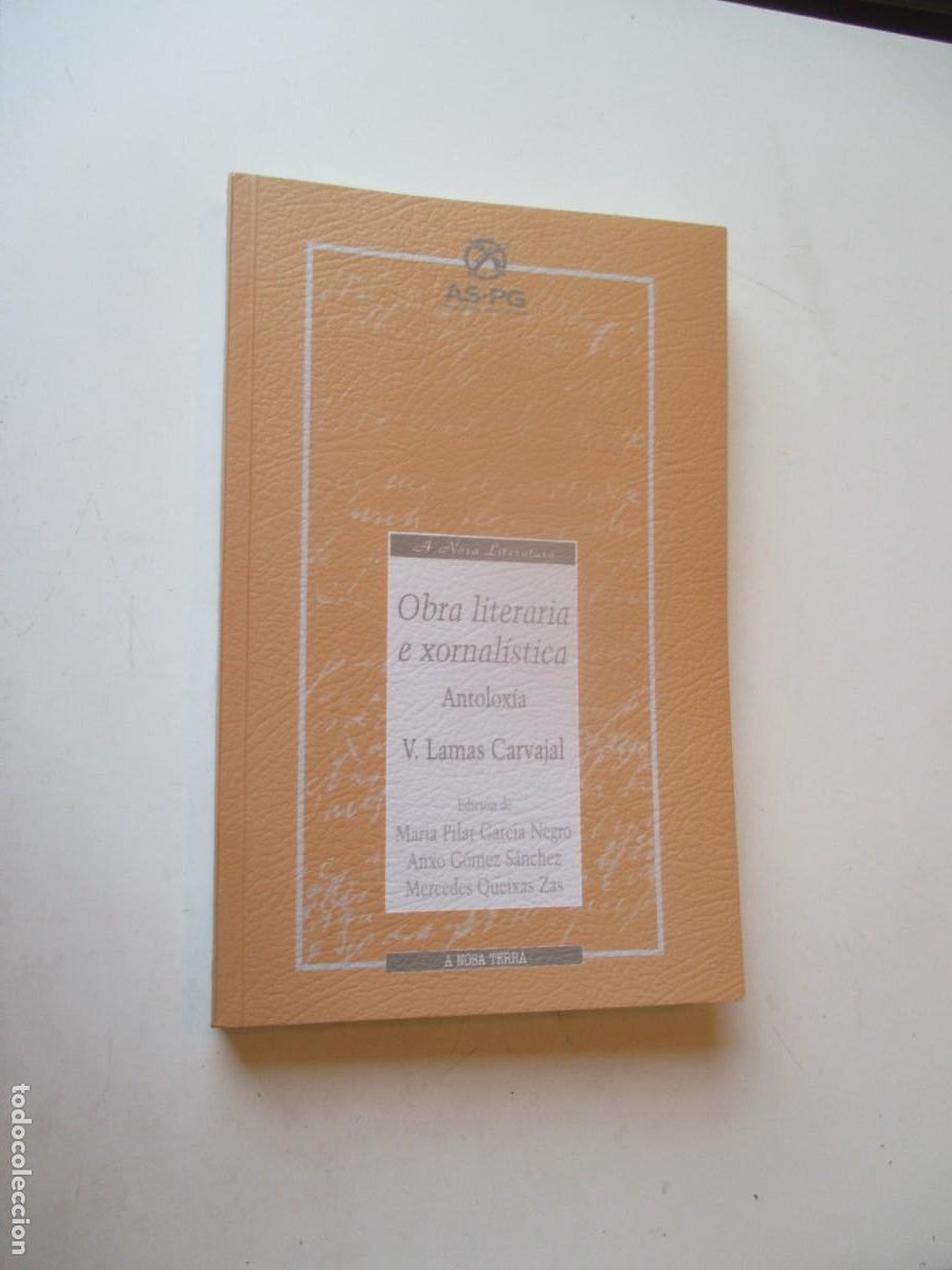 Libros de segunda mano: V. LAMAS CARVAJAL Obra literaria e xornal&iacute;stica ( gallego) W40885