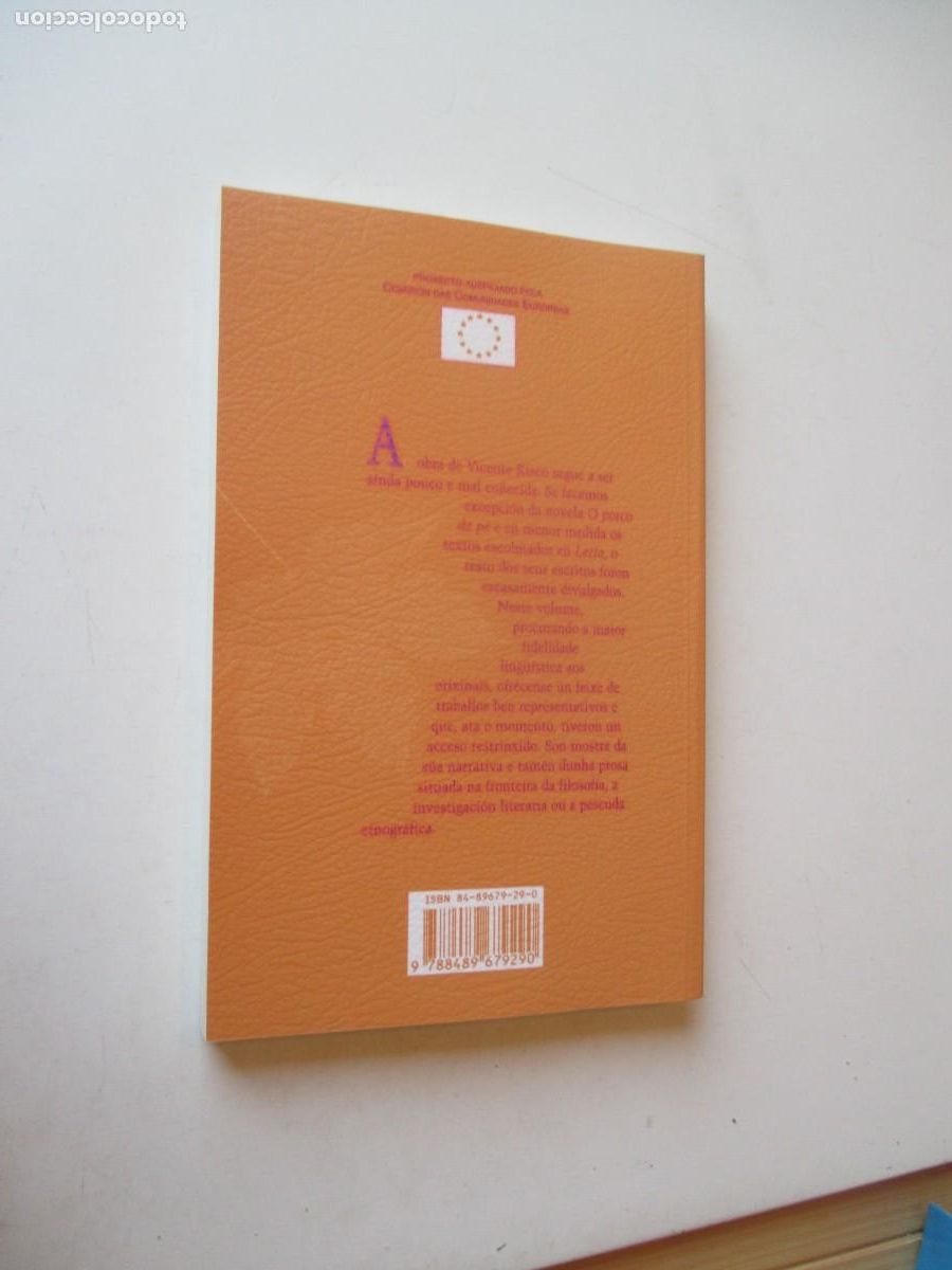 Libros de segunda mano: VICENTE RISCO Prosa escollida (gallego) W40908 - Foto 2