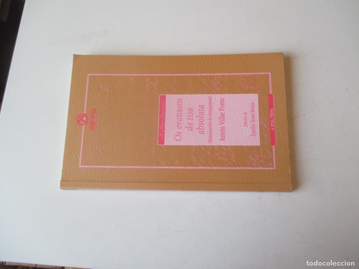 Libros de segunda mano: ANT&Oacute;N VILLAR PONTE Os evanxeos da risa absoluta (gallego) W40921