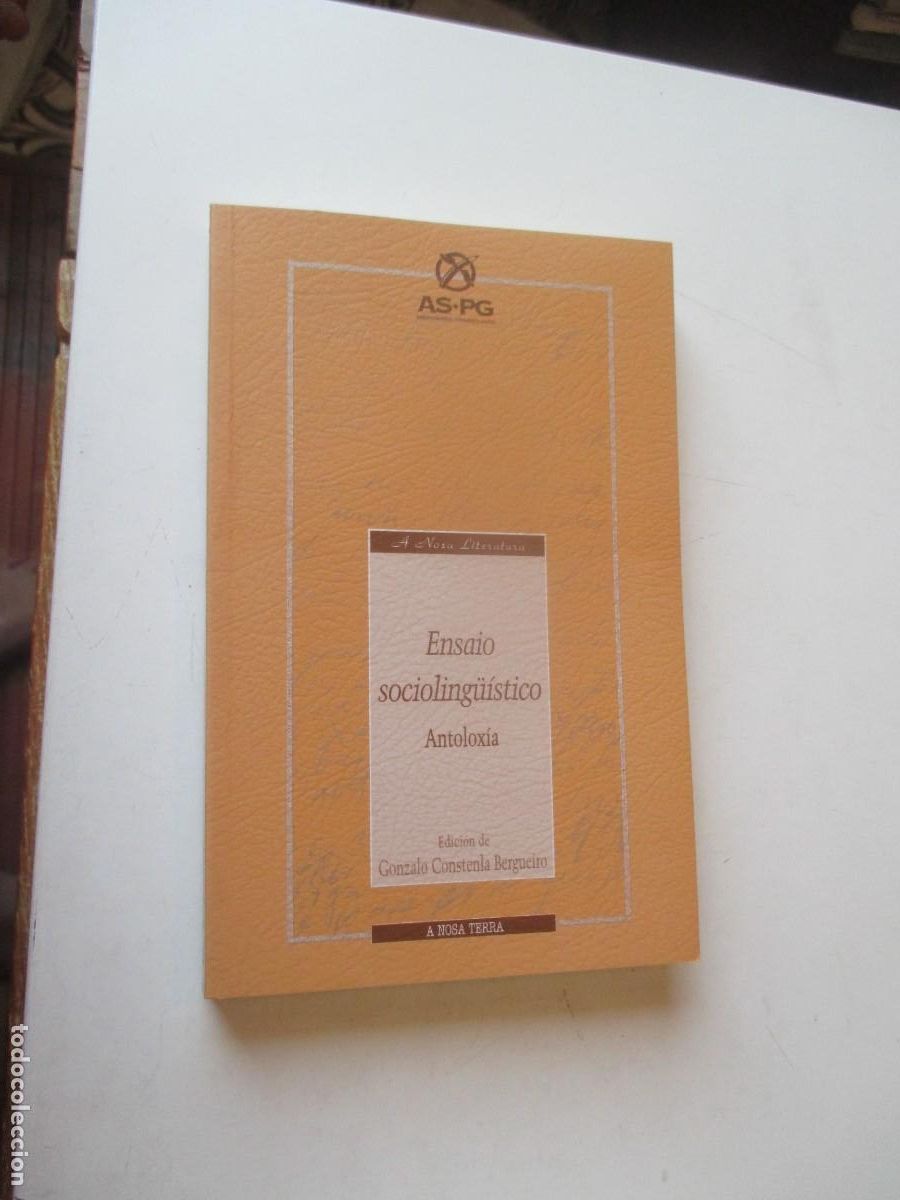 Libros de segunda mano: ENSAIO SOCIOLING&Uuml;&Iacute;STICO Antolox&iacute;a (gallego) W40922