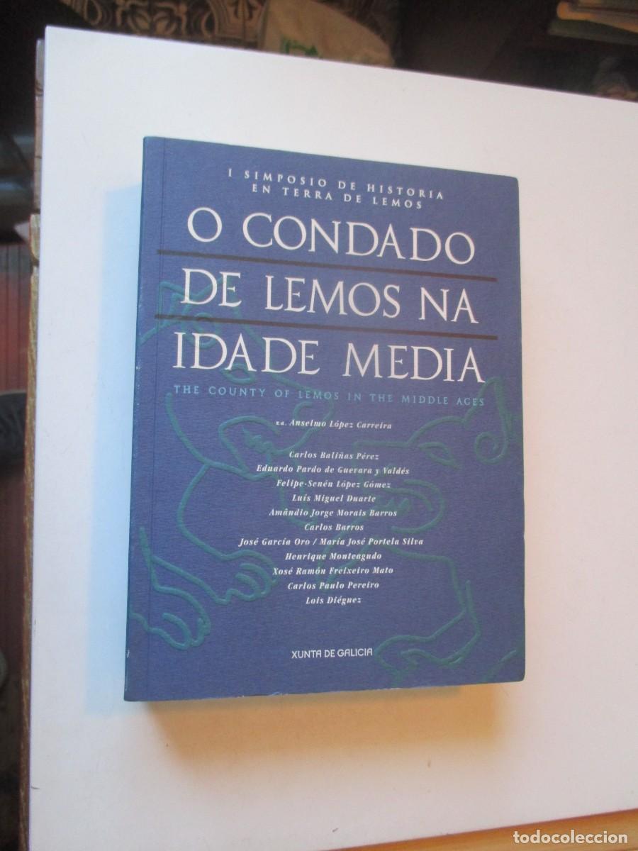 Libros de segunda mano: VV.AA. O condado de Lemos na Idade Media (gallego) W40952