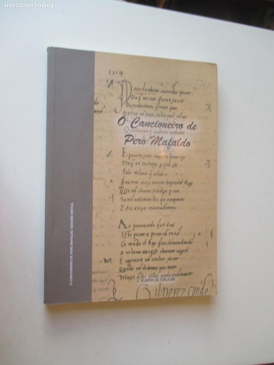 Libros de segunda mano: LETICIA EIR&Iacute;N, MANUEL FERREIRO O cancioneiro de Pero Mafaldo (gallego) W41101