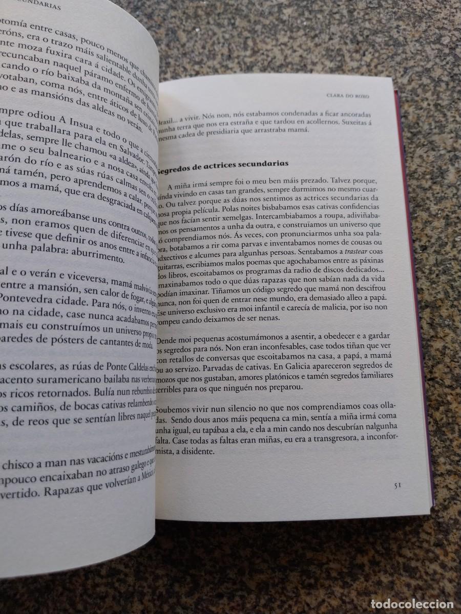 Libros de segunda mano: ACTRICES SECUNDARIAS -- CLARA DO ROXO -- 2019 -- - Foto 2